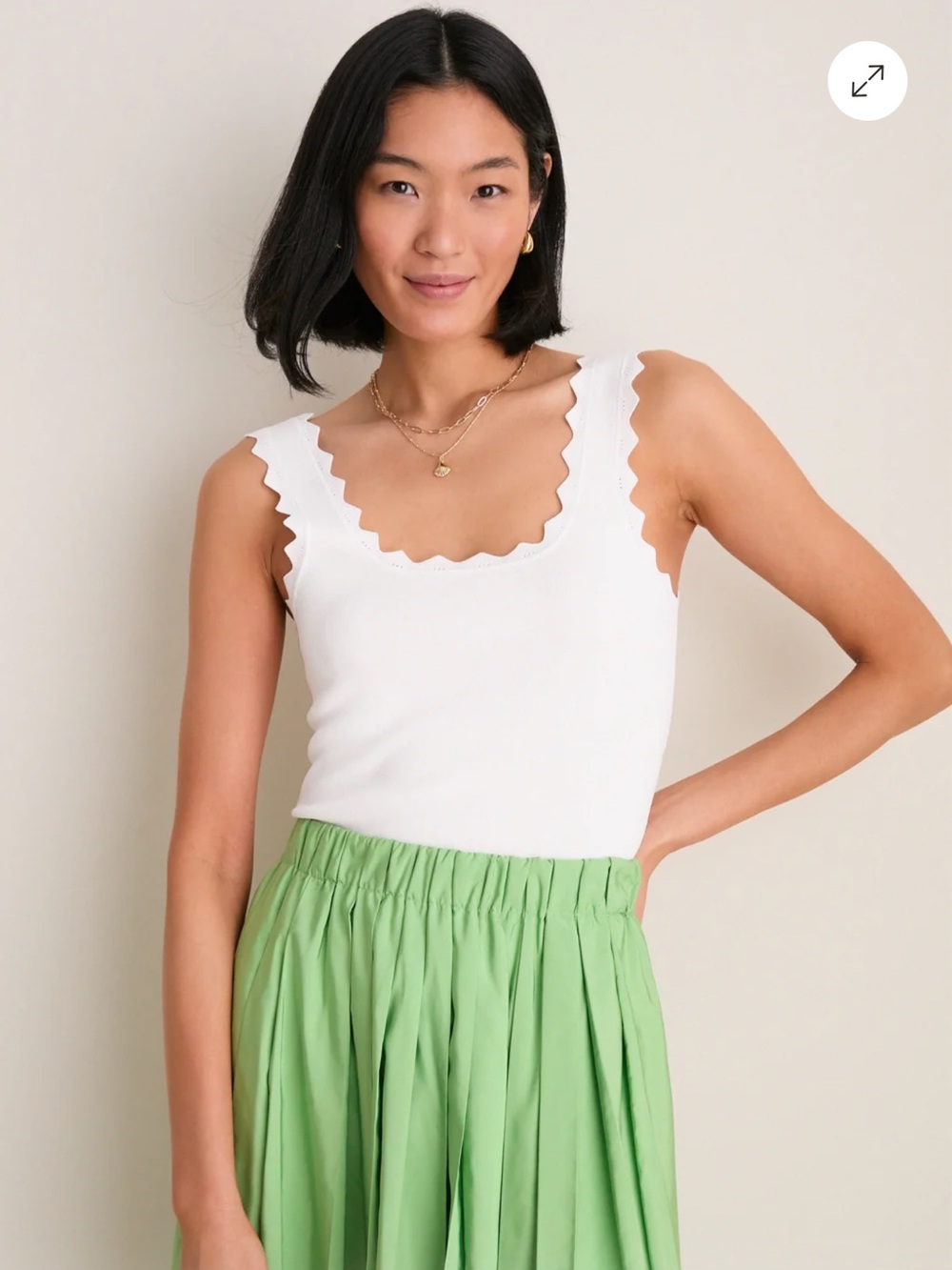 Tuckernuck White Compression Tank